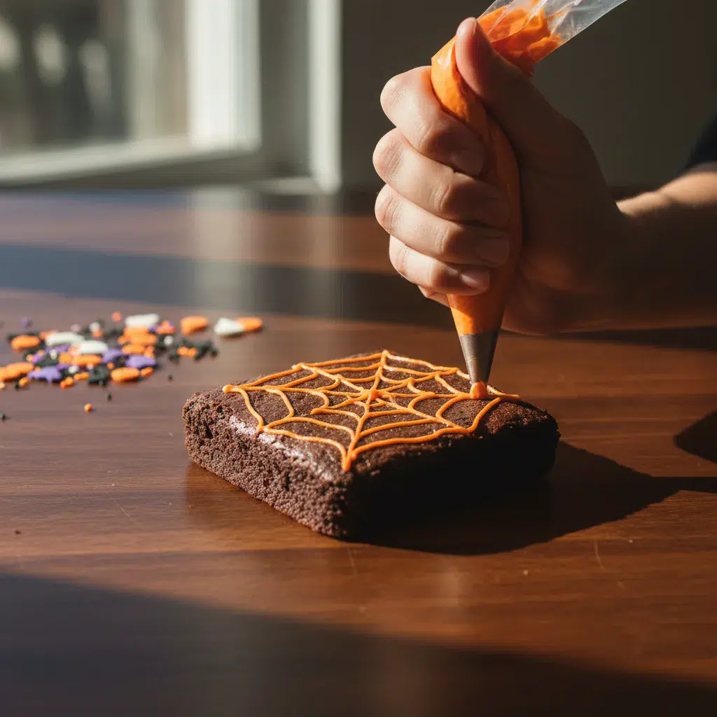Halloween Brownies: Spooktacular Recipe Ideas - cooking process