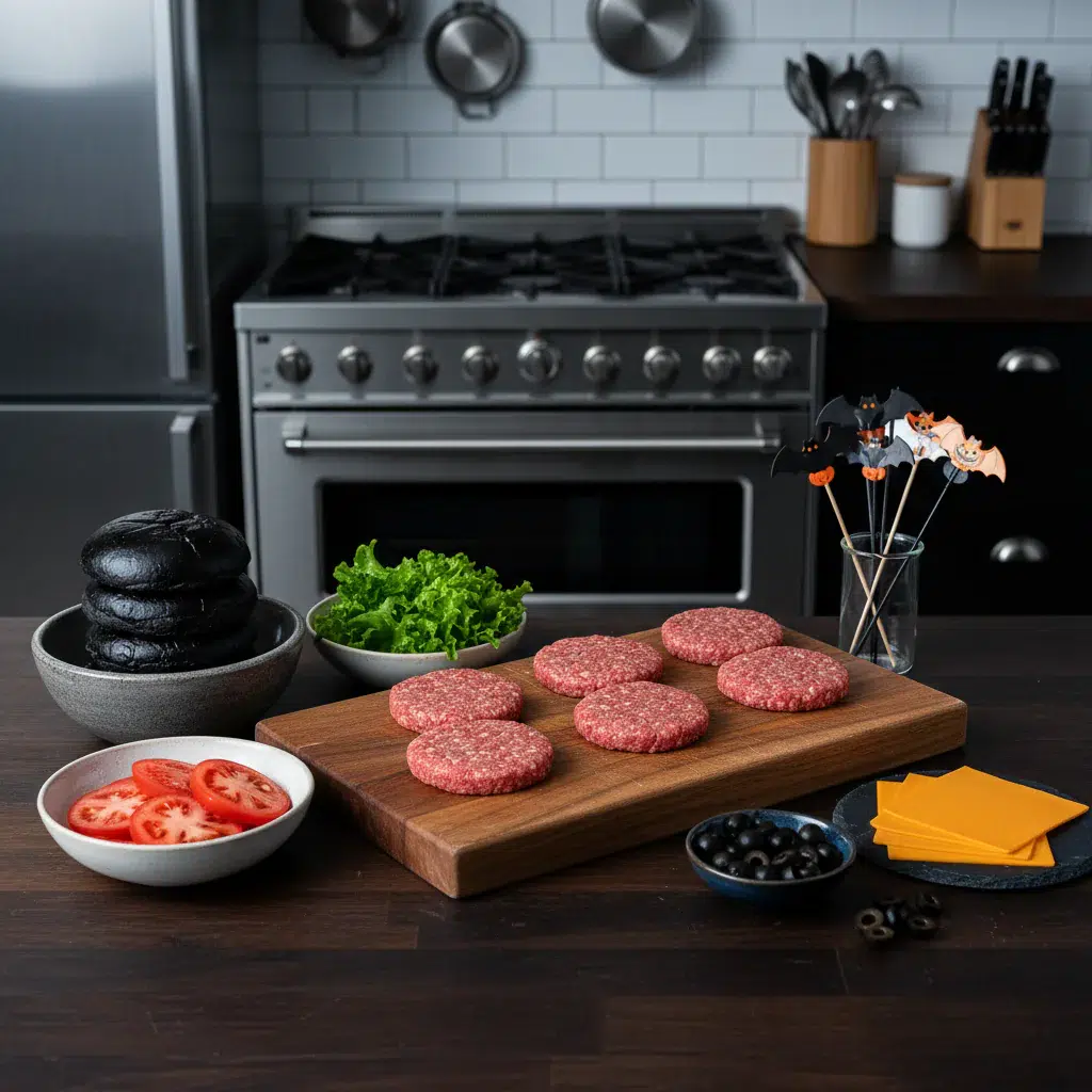 Halloween Dinner Ideas: 50 Spooky Recipes - ingredients preparation