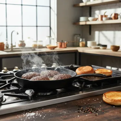 Halloween Monster Burgers: Easy Party Recipe - cooking process