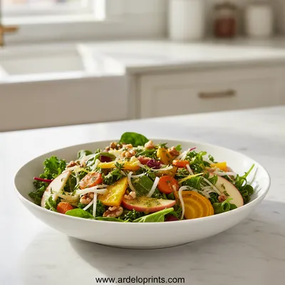 Harvest Salad with Lemon Thyme Dressing