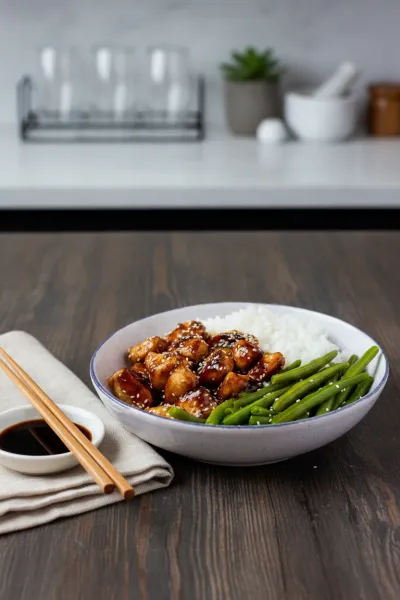 Healthy Sesame Chicken: Easy & Delicious - ready to serve