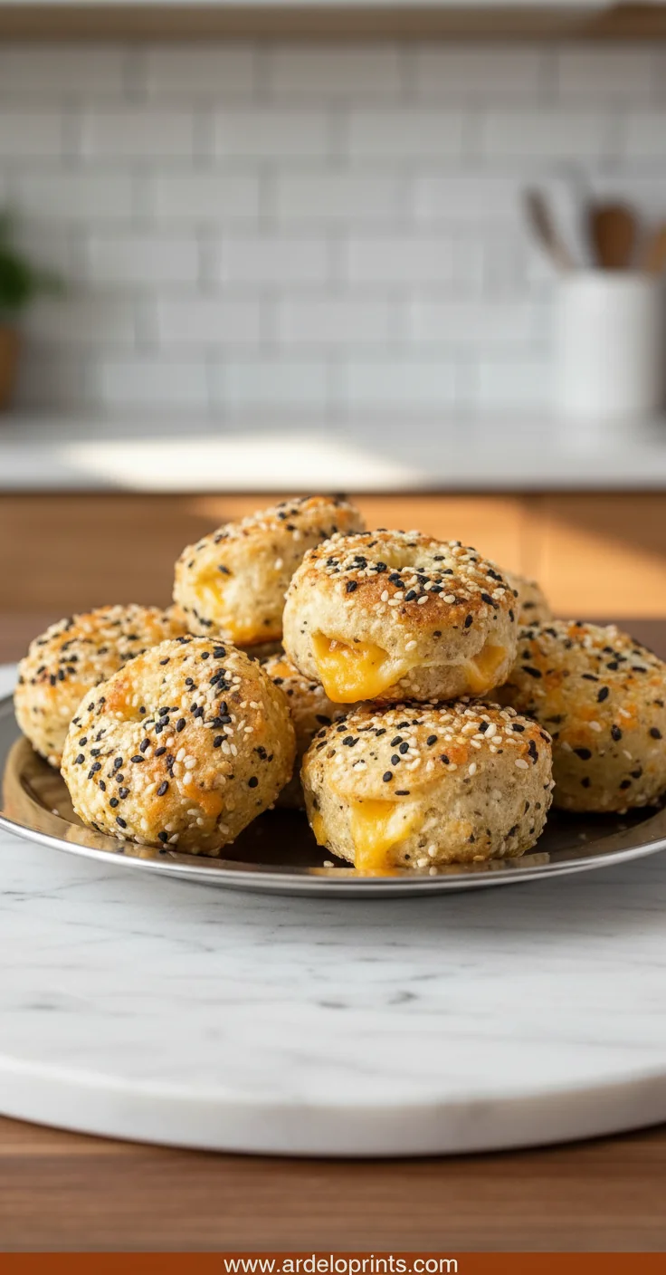 High-Protein Bagel Bites - feature image