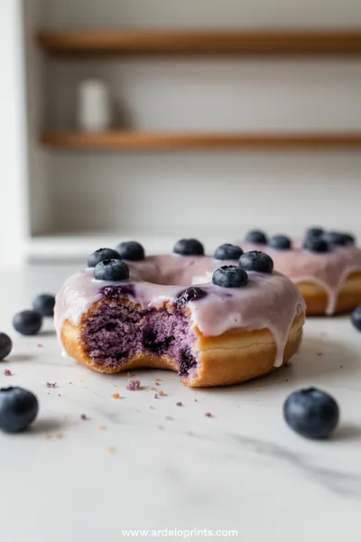 High Protein Blueberry Cake Donuts Recipe