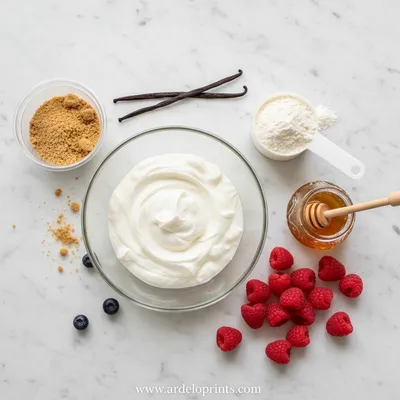 Easy High Protein Cheesecake Jars Recipe - ingredients preparation