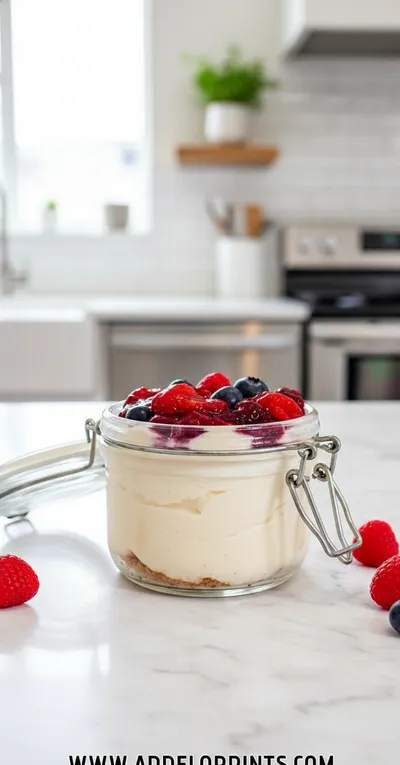 Easy High Protein Cheesecake Jars Recipe