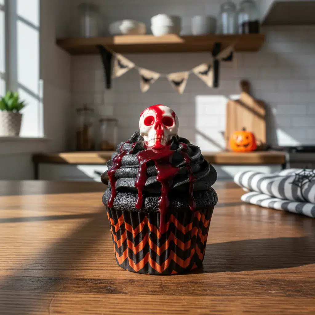 Edible Blood Recipe for Halloween Cakes - feature image