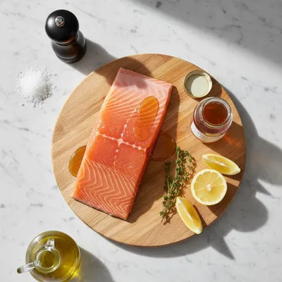 Honey Baked Salmon – Irresistibly Sweet & Savory - cooking process