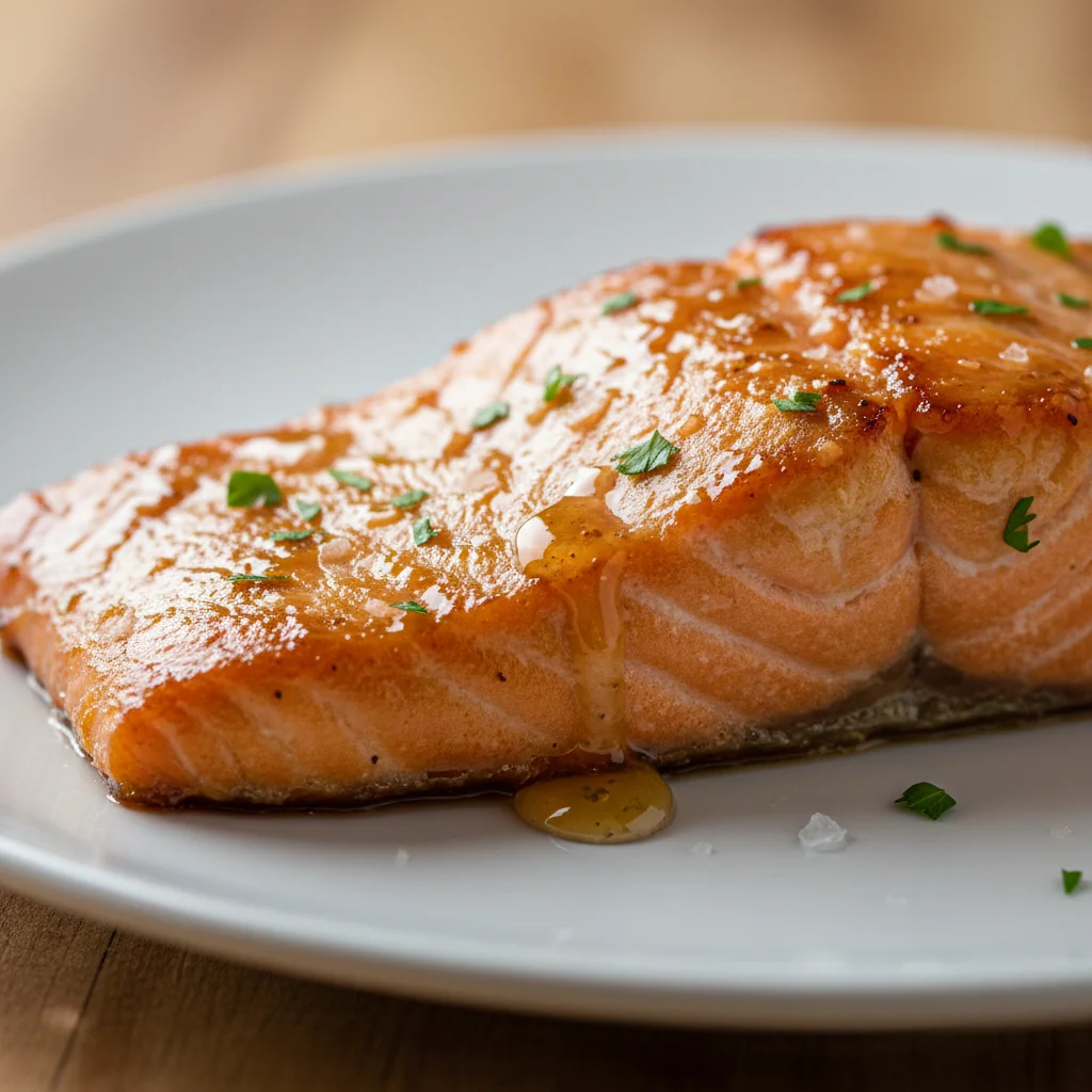 Honey Baked Salmon – Irresistibly Sweet & Savory - feature image