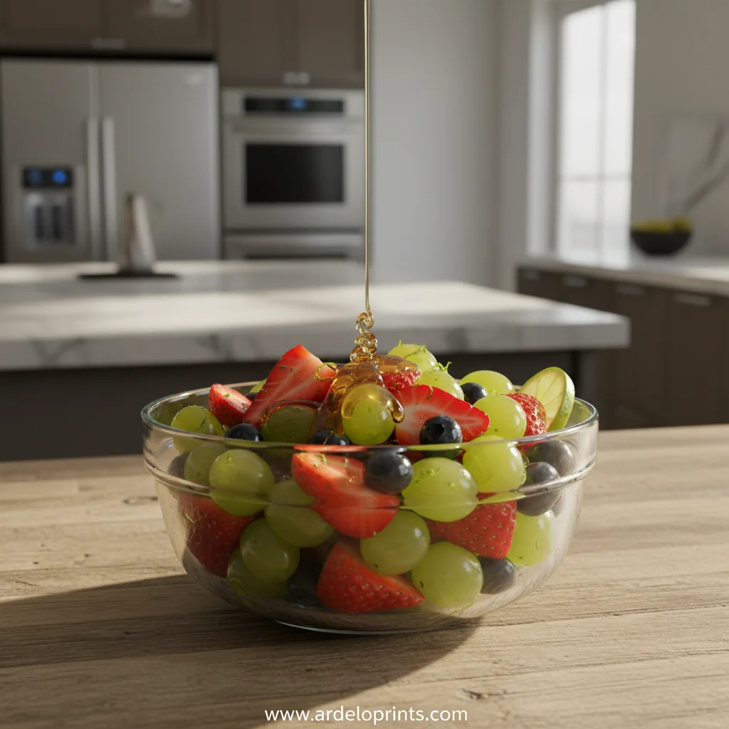 Honey Lime Fruit Salad – Easy Paleo Recipe - feature image