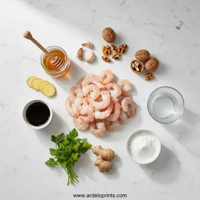 Honey Walnut Shrimp – Sweet Crunchy Seafood Dish - cooking process