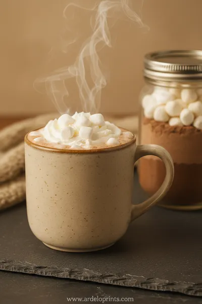 Homemade Hot Chocolate Mix: Just Add Water or Milk - ready to serve