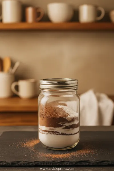 Homemade Hot Chocolate Mix: Just Add Water or Milk - ingredients preparation