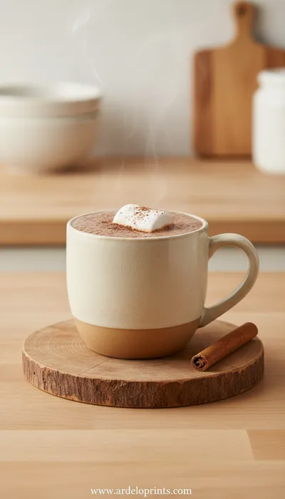 Hot Chocolate Recipe With Cocoa Powder - Easy & Quick - ready to serve