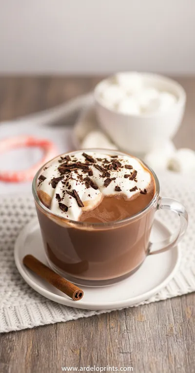 The Best Hot Chocolate Ever (Crock Pot Recipe) - ready to serve