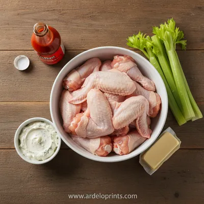 Hot Wing Board - Super Bowl Party Food Idea - cooking process