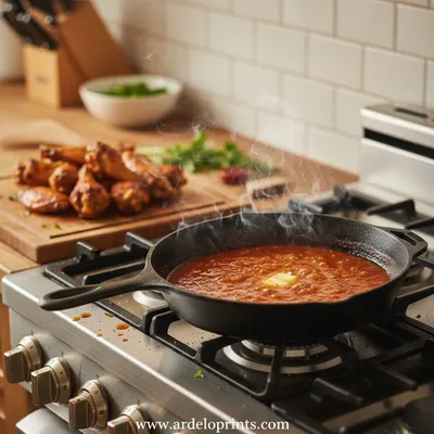 Hot Wing Board - Super Bowl Party Food Idea - ingredients preparation