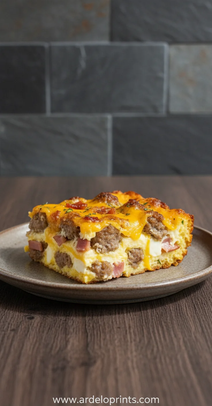 Crack Breakfast Casserole: Cheesy & Addictive - feature image