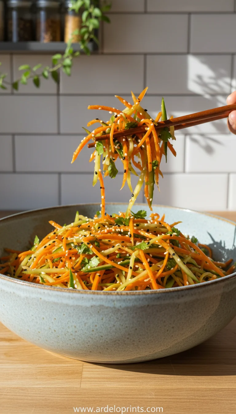 Cucumber Carrot Salad: Refreshing Recipe - feature image