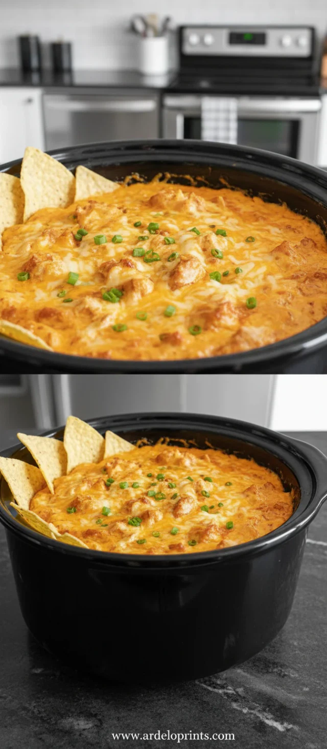 Crock Pot Buffalo Chicken Dip Recipe
