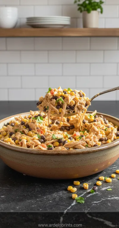 Crock Pot Fiesta Chicken: Easy Slow Cooker Recipe