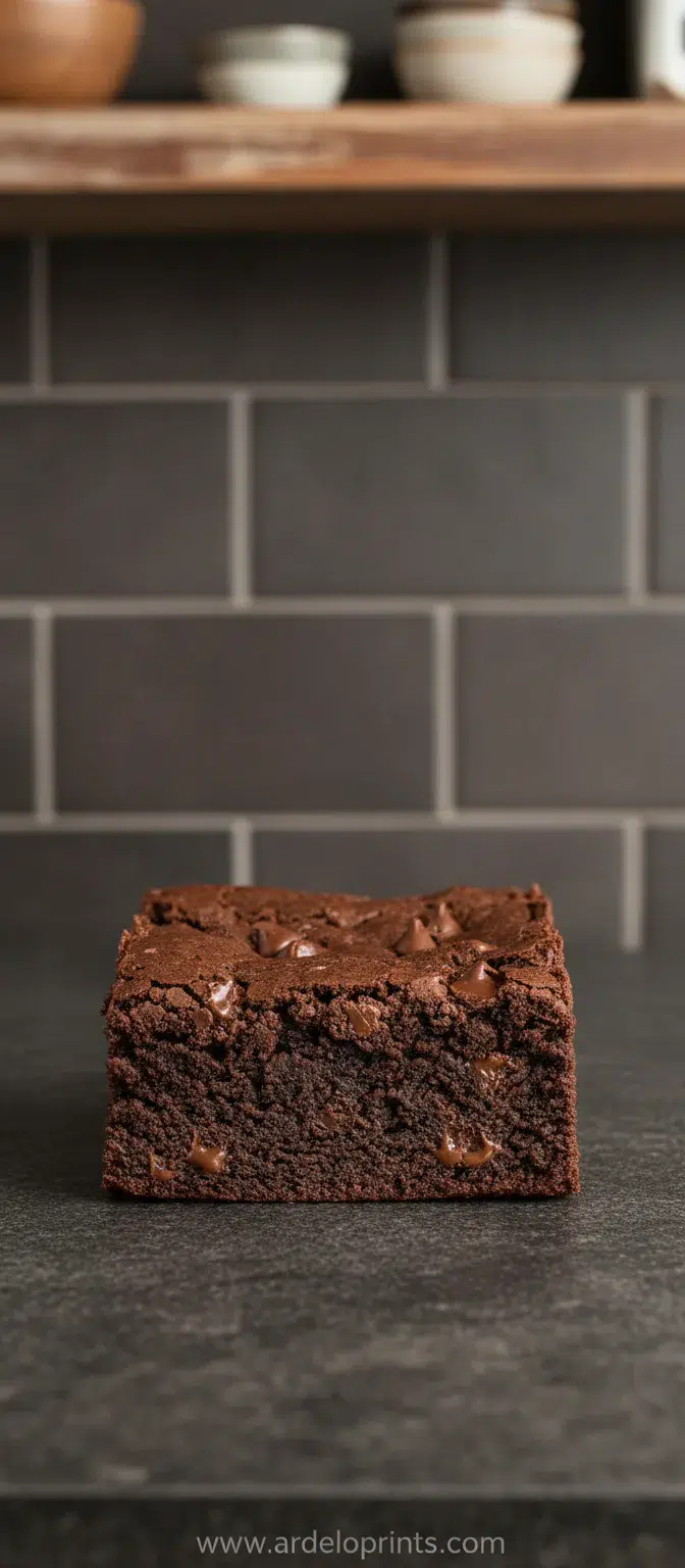 Greek Yogurt Chocolate Brownies Recipe - feature image