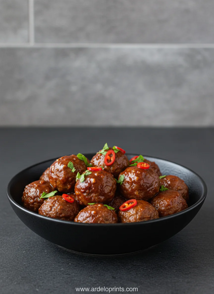 Indische Balletjes in Ketjap Saus - feature image