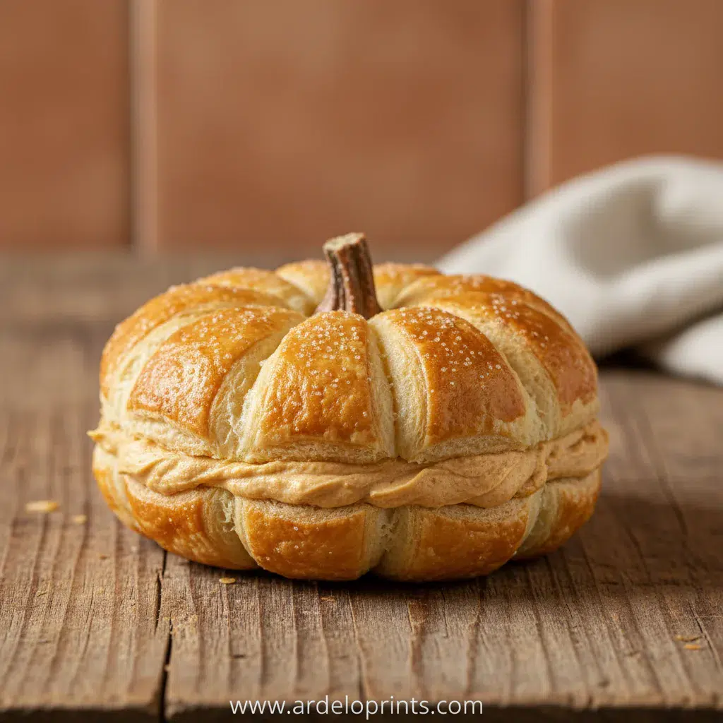 Crescent Pumpkins: Cream Cheese & Pumpkin Pie Filling - feature image
