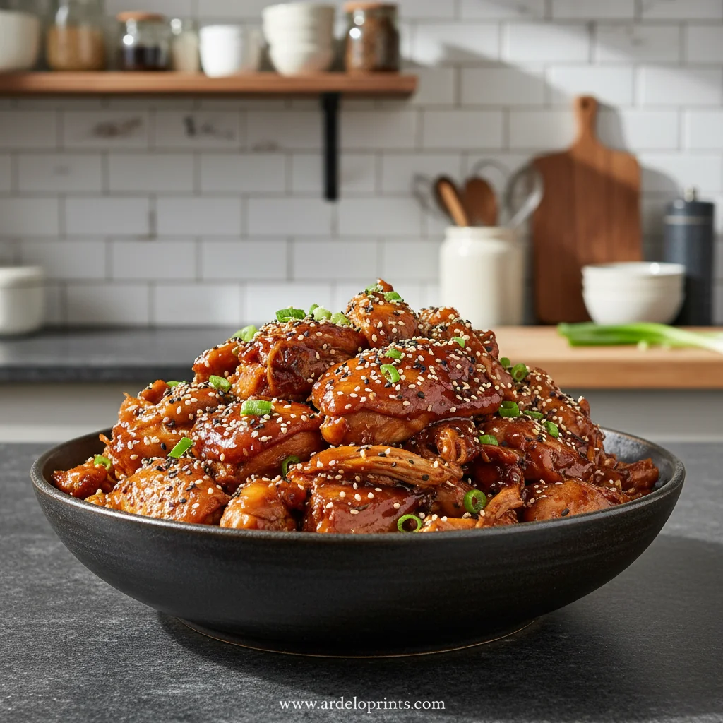 Crock Pot Chicken Recipe - feature image