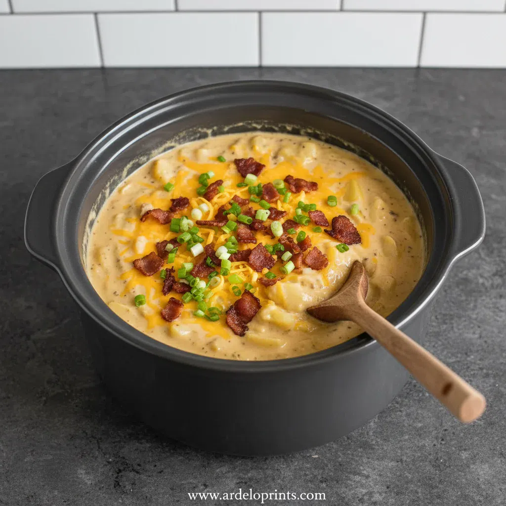 Crock Pot Crack Potato Soup