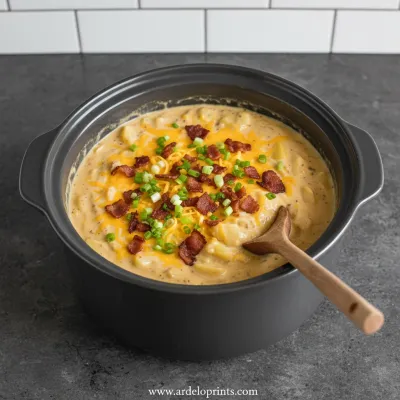 Crock Pot Crack Potato Soup