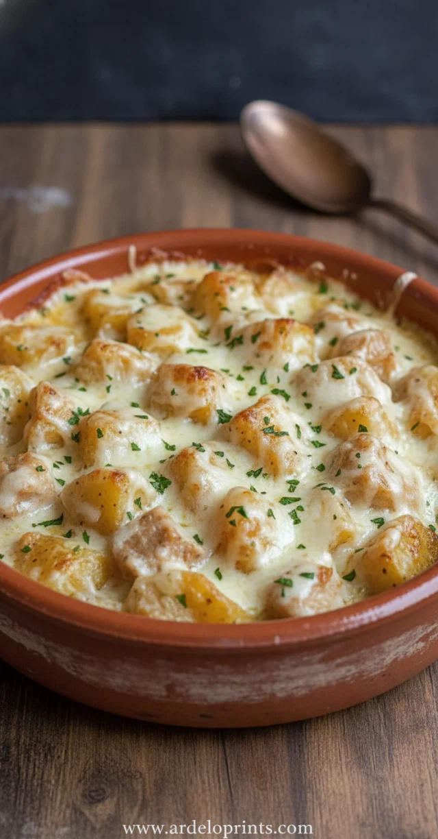 Garlic Chicken and Potatoes Crockpot Recipe