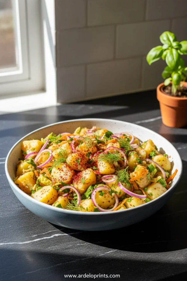 Turkish Potato Salad: Vibrant Recipe