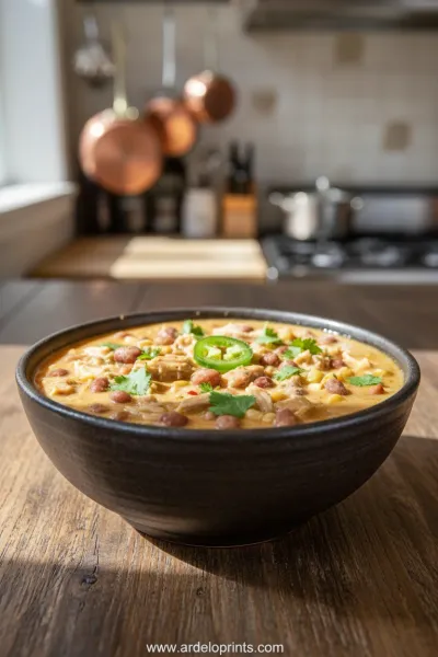 Cajun White Chicken Chili Recipe