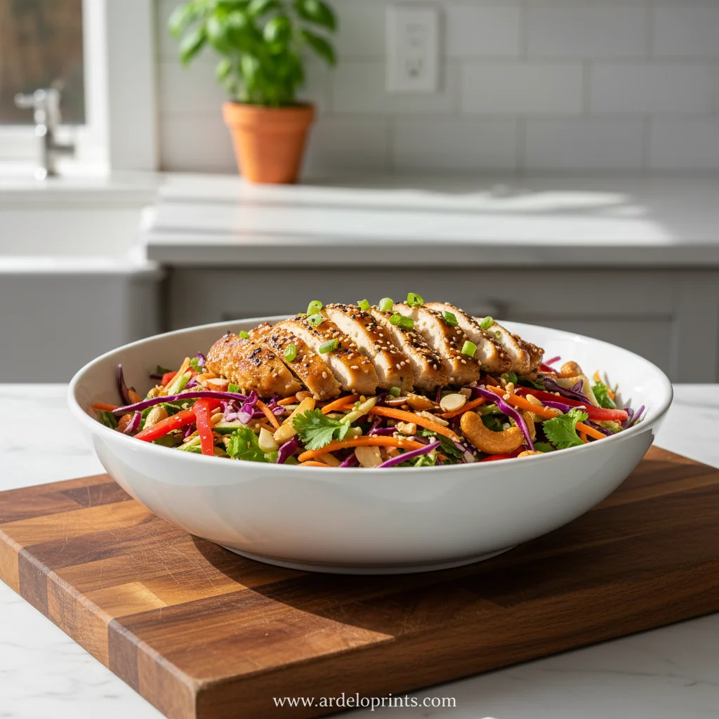 Sesame Chicken Salad: Incredible Recipe - feature image