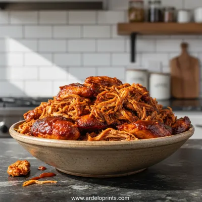 Crockpot BBQ Chicken: Easy Pulled Recipe