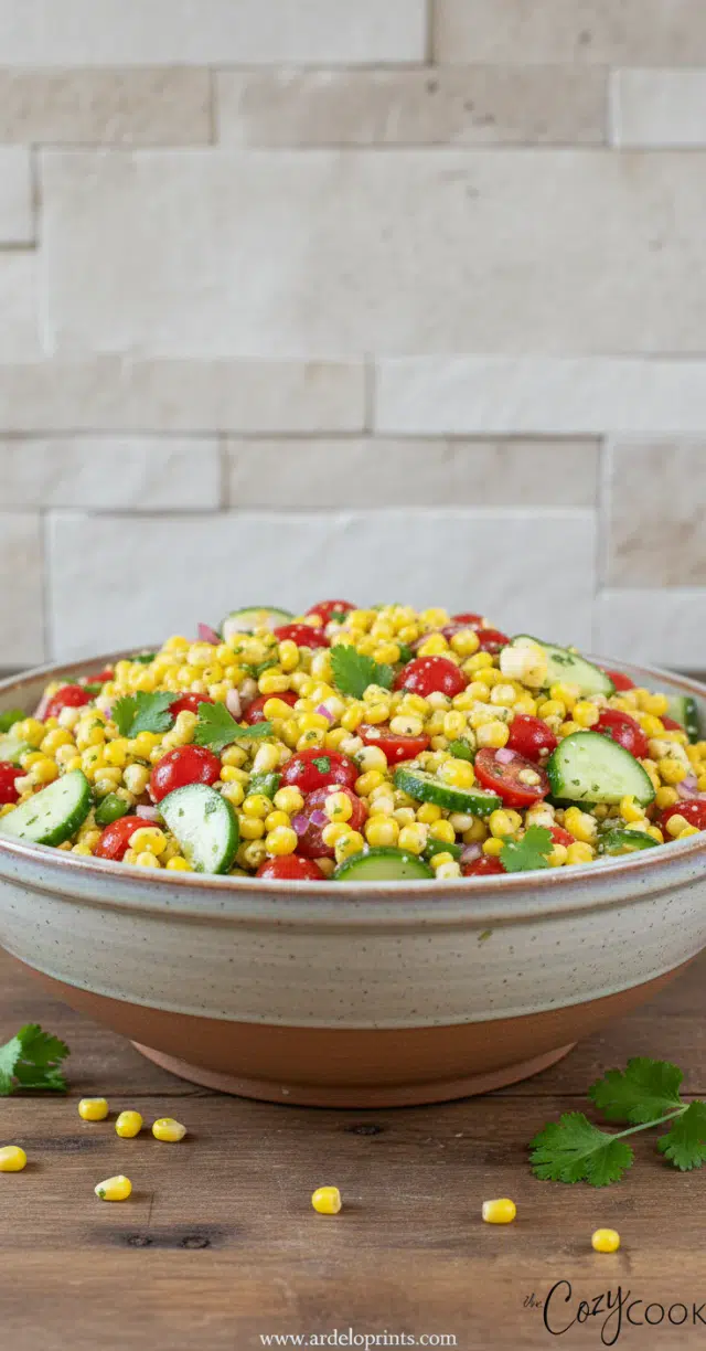 Corn Salad: Easy & Delicious Recipe
