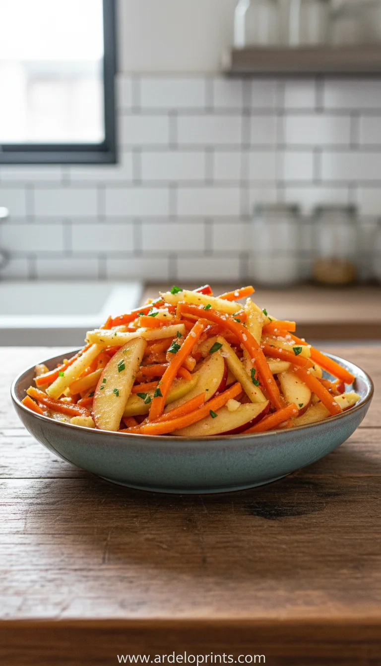 Carrot Apple Salad: Sweet & Refreshing - feature image