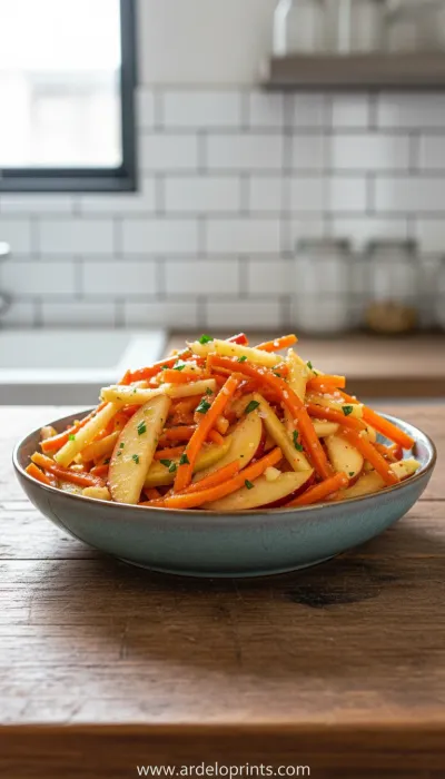Carrot Apple Salad: Sweet & Refreshing