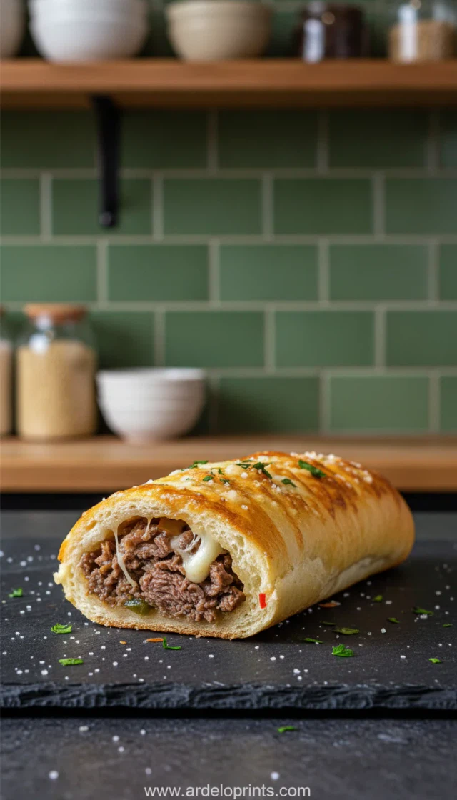 Philly Cheesesteak Breadsticks Recipe