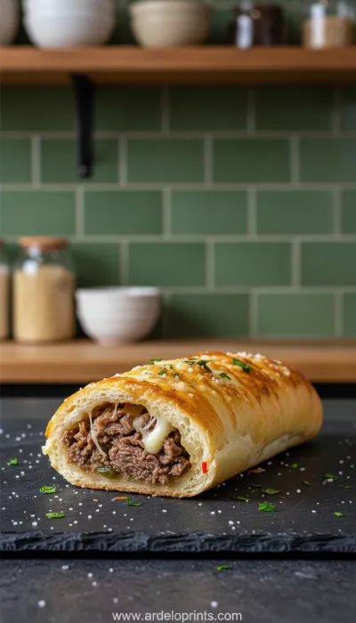 Philly Cheesesteak Breadsticks Recipe