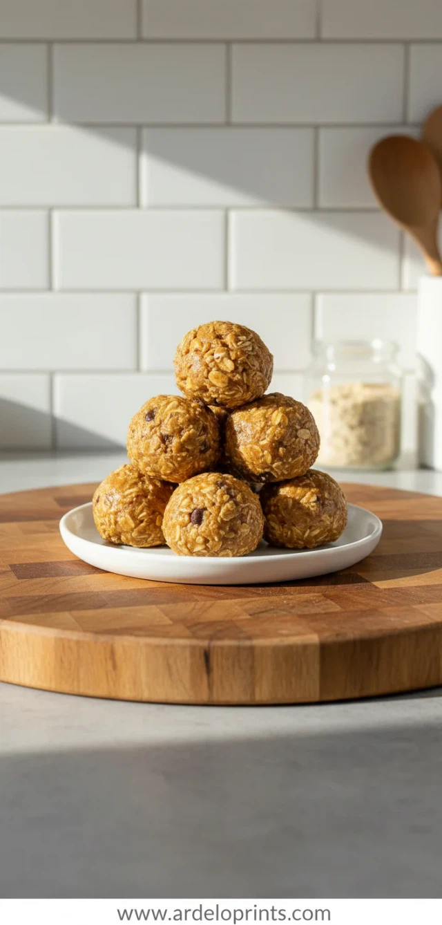 Oatmeal Peanut Butter Energy Bites
