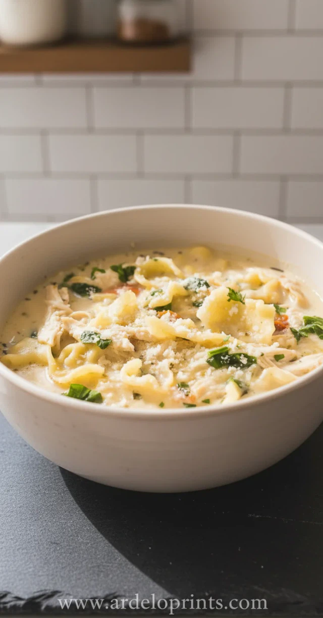 White Lasagna Soup: Creamy Comfort Recipe