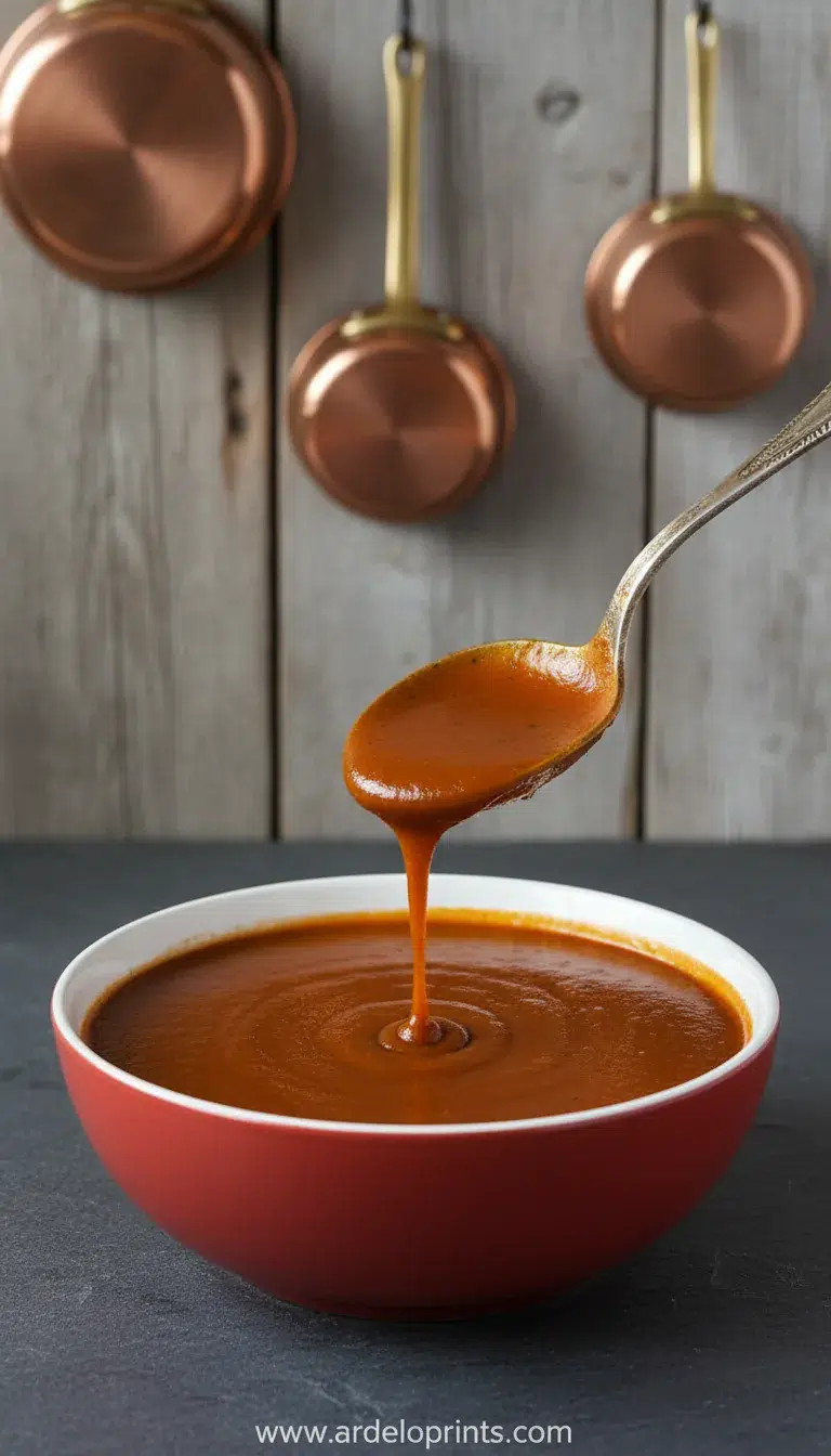 Easy Red Enchilada Sauce: 15 Minute Recipe - feature image
