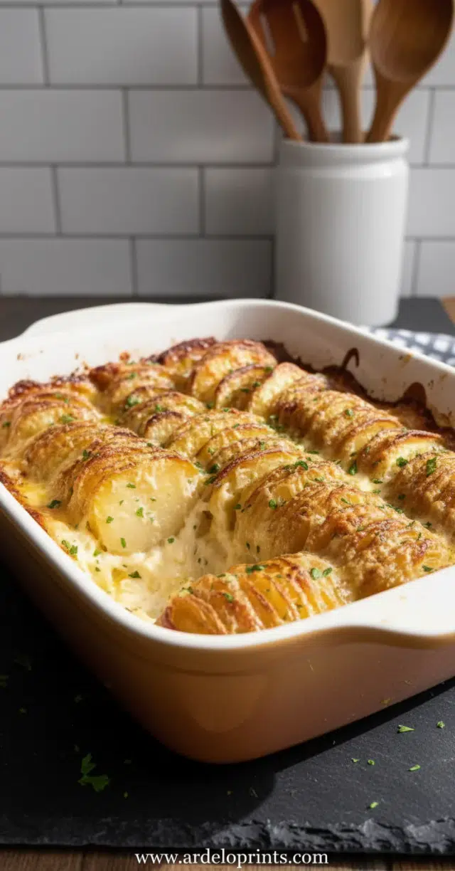 Easy Cheesy Scalloped Potatoes Recipe