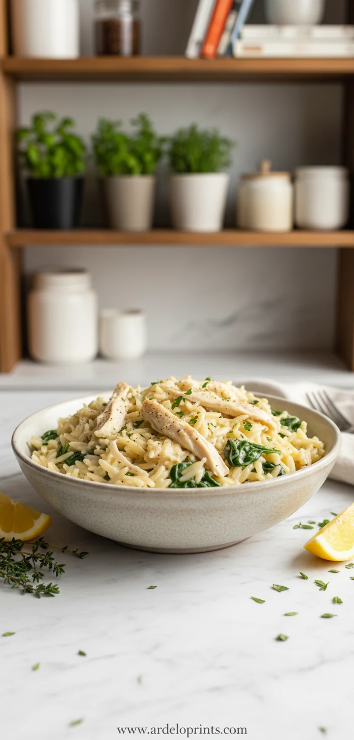 Lemon Chicken Orzo: Creamy & Delicious - feature image