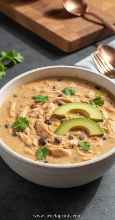White Chicken Chili with Cream Cheese Recipe
