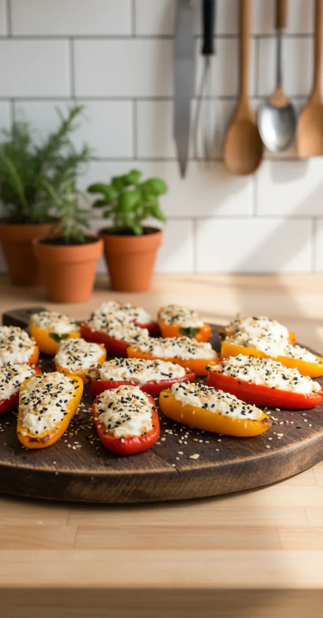 Cream Cheese Stuffed Peppers