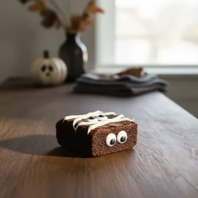 Mummy Brownies: Spooky Halloween Treat