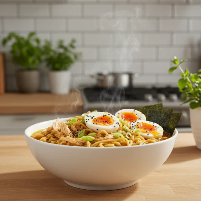 Easy Chicken Ramen: A Warm Hug in a Bowl