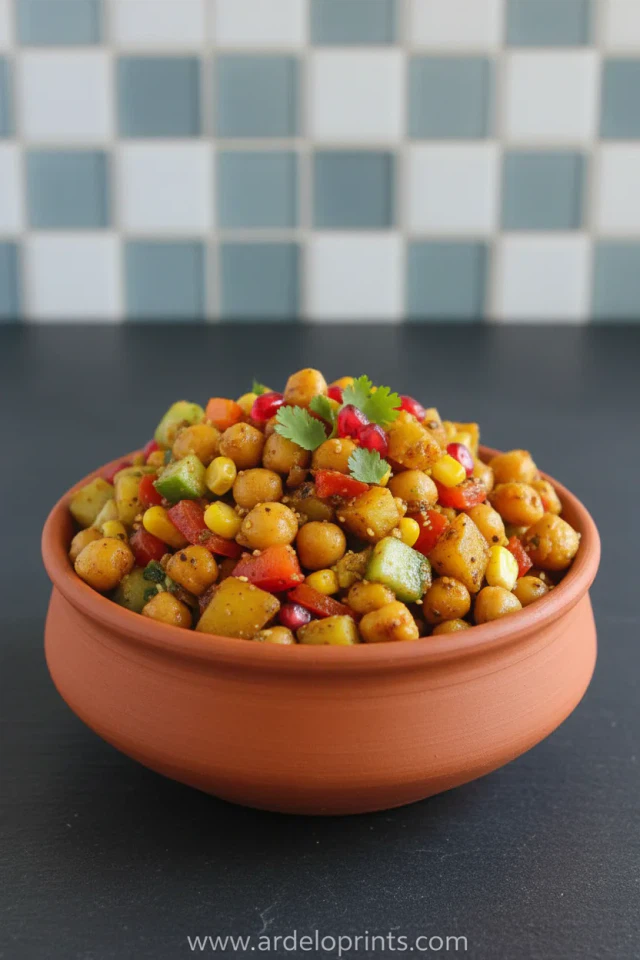 Vegetable Chaat Salad: Fresh Indian Recipe